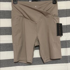 Danskin Women's Taupe Bike Shorts